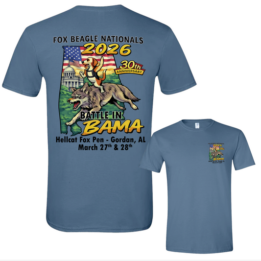 2026 Nationals Fox Beagle Association Reg. T-Shirt