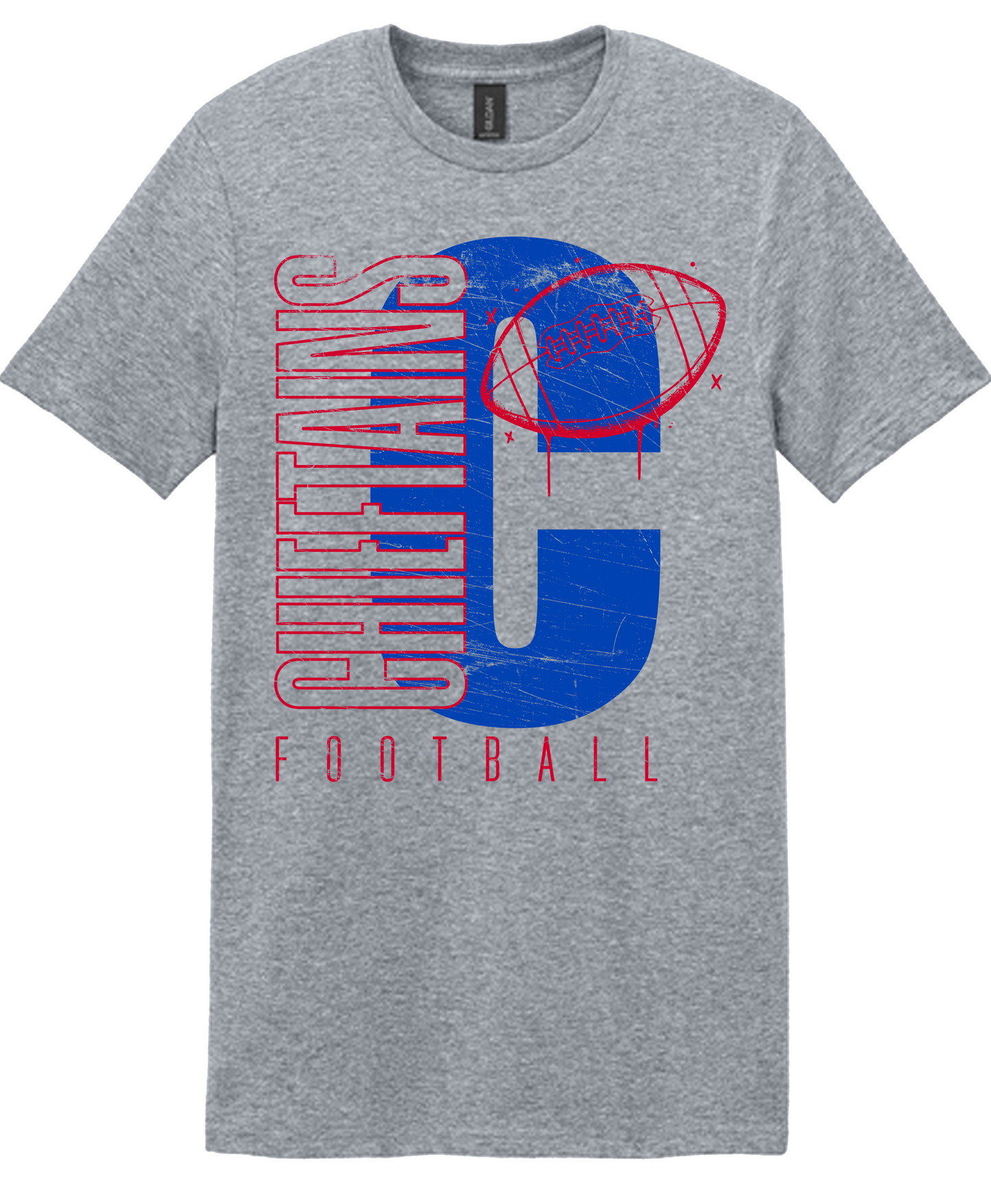 Chieftains Football Fundraiser Short sleeve T-Shirt Option #2