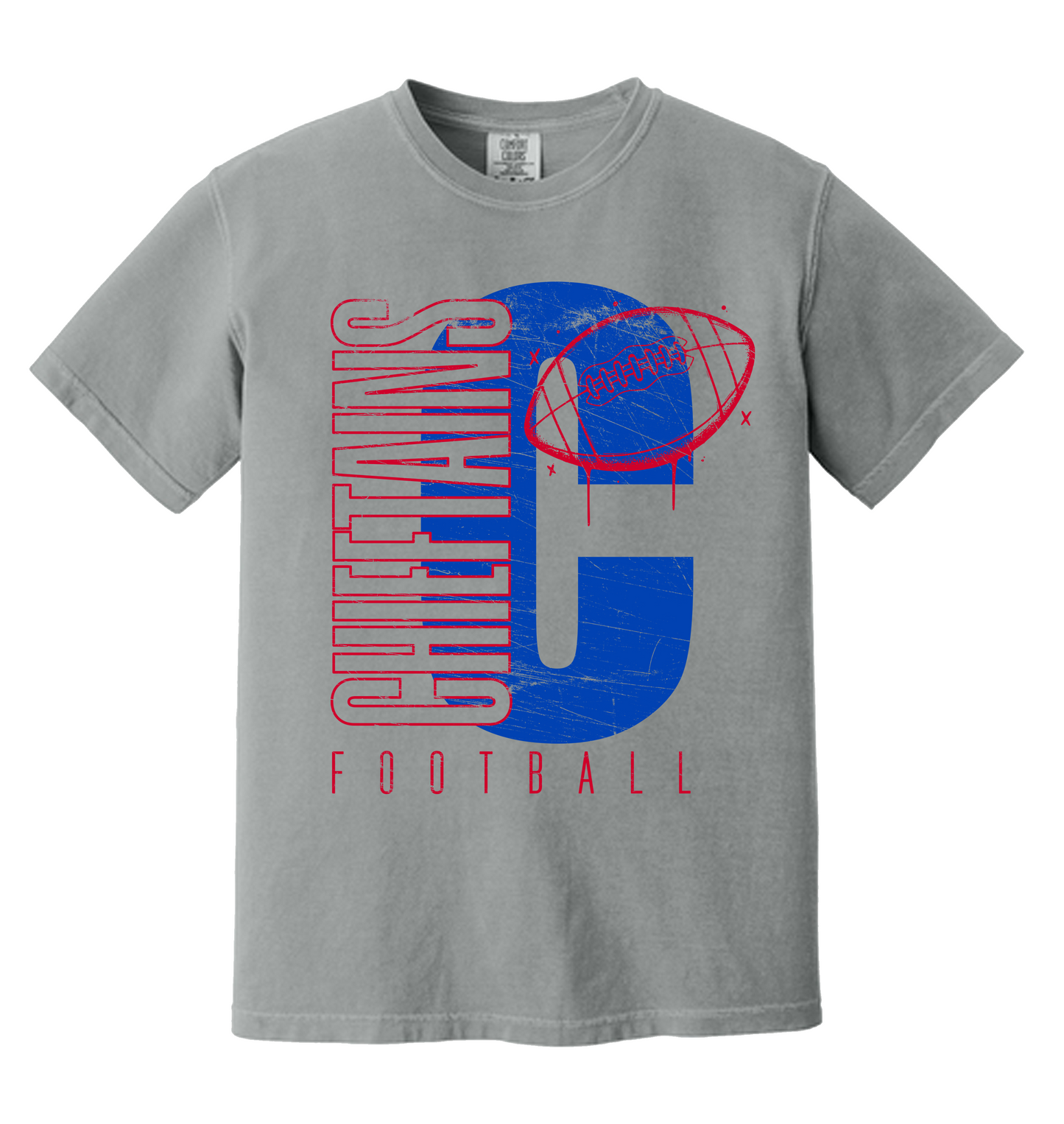 Chieftains Football Fundraiser Short sleeve T-Shirt Option #2