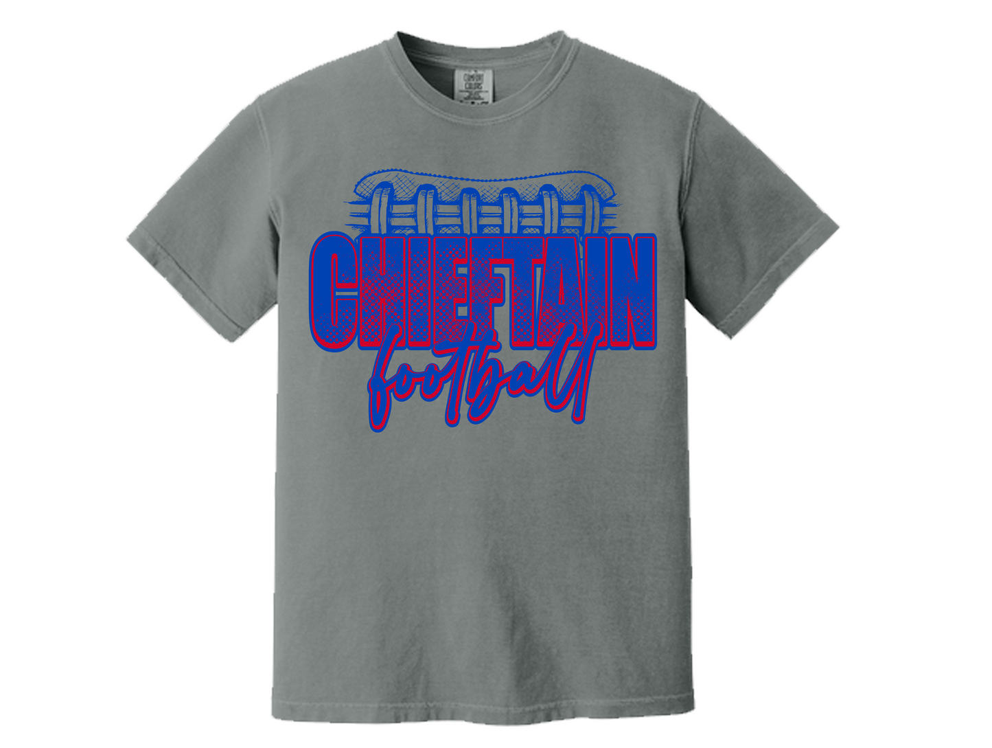 Chieftains Football Fundraiser Short sleeve T-Shirt Option #3