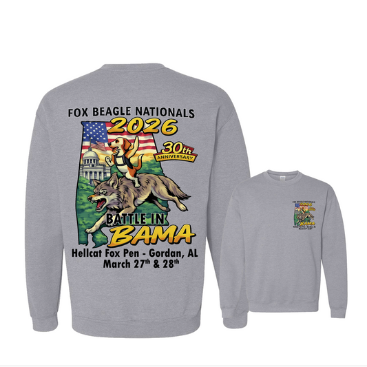 2026 Nationals Fox Beagle Association Sweatshirt
