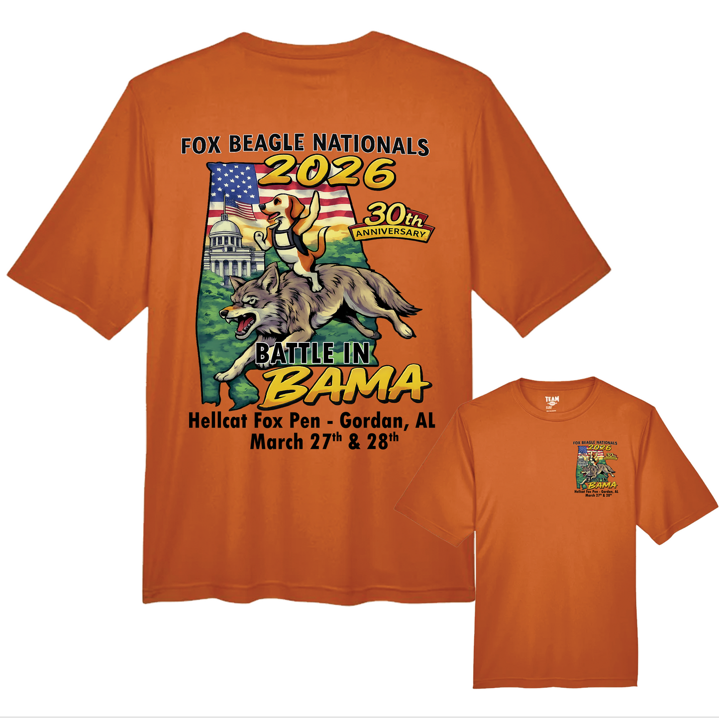 2026 Nationals Fox Beagle Association Dri Fit T-Shirt
