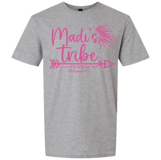 Maddi's Tribe Fundraiser T-Shirt Ordering will end Sept. 13,2026  Orders will be ready for pickup Sept.21,2026 At Calhoun Middle School