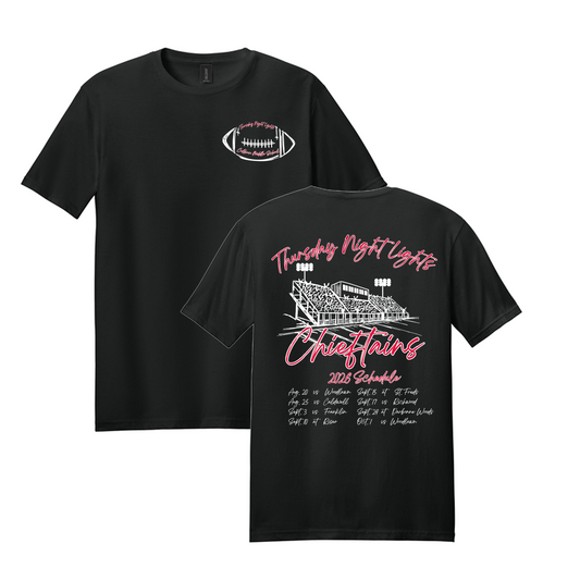 Chieftains Football Fundraiser Short sleeve T-Shirt Option #1
